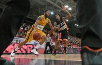 Basketball 1. Bundesliga 2013/2014: Walter Tigers Tuebingen - ratiopharm Ulm