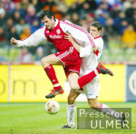 Fussball 1. Bundesliga Bayern-Stuttgart, Zweikampf