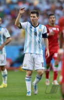 FUSSBALL WM 2014, Gruppenphase: Lionel Messi (Argentinien)