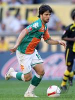 Fussball, 1. Bundesliga: Werder, DIEGO Einzelaktion
