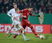 FUSSBALL DFB POKAL  Saison 2012/2013:  FC Augsburg - FC Bayern Muenchen