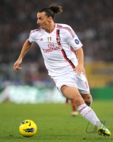 FUSSBALL SERIE A:  Zlatan Ibrahimovic (AC Mailand)