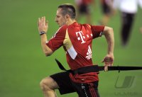 Fussball 1. Bundesliga 11/12: FC Bayern Muenchen Training in Doha