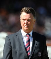 Fussball 1. Bundesliga : Trainer Louis van Gaal (FC Bayern Muenchen)