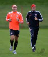 Fussball 1. Bundesliga :  Training beim FC Bayern Muenchen