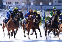 Pferdesport: White Turf  St. Moritz 2022