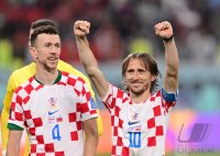 FUSSBALL WM 2022 Spiel um Platz 3: Kroatien - Marokko