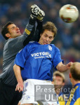 Fussball Uefa-Cup: Schalke - Kopenhagen, Zweikampf