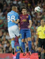 FUSSBALL International 2011/2012 :  FC Barcelona - SSC Neapel