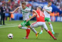 Fussball Europameisterschaft Achtelfinale 2016: Wales - Nordirland