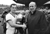 Fussball 1. Bundesliga Saison 1968/1969: Ehrung Beckenbauer Fussballer des Jahres