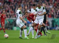 FUSSBALL DFB POKAL  Saison 2012/2013:  FC Bayern Muenchen - VfL Wolfsburg