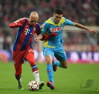 Fussball 1. Bundesliga Saison 14/15: FC Bayern Muenchen - 1. FC Koeln