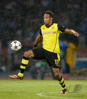FUSSBALL  CHL  Saison 2013/2014: Pierre-Emerick Aubameyang (Borussia Dortmund)