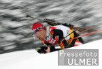 Biathlon WM - Greis in der Abfahrt