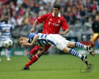 Fussball FC Bayern-Duisburg; Zweikampf