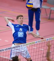 Volleyball  1. Bundesliga  14/15:  TV Rottenburg - VfB Friedrichshafen