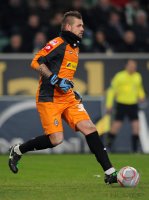 Fussball: 1. Bundesliga Saison 2010/2011: Wolfsburg - Moenchengladbach