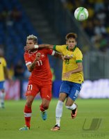 Fussball International Laenderspiel: Schweiz - Brasilien