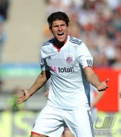 Fussball 1. Bundesliga : Mario Gomez (FC Bayern Muenchen)