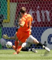 Fussball WM 2006: Serbien Montenegro - Holland