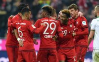 Fussball 1. Bundesliga Saison 15/16: FC Bayern Muenchen -  SV Werder Bemen