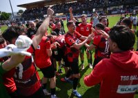 Fussball Relegation zur Regionalliga Sued  2024/2025   
TSG Balingen - Tuerk Guecue Friedberg