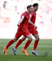 Fussball 1. Bundesliga 23/24: FC Bayern Muenchen - VfL Wolfsburg