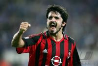 Fussball International UCL: Mailand, GATTUSO jubelt