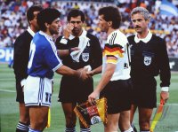 Fussball WM 1990 FINALE: Deutschland - Argentinien
