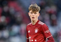 Fussball 1. Bundesliga Saison 21/22: FC Bayern Muenchen - SpVgg Greuther Fuerth