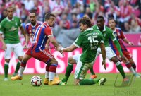 Fussball 1. Bundesliga Saison 14/15: FC Bayern Muenchen - Werder Bremen