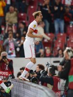 Fussball: Europa League Saison 2012/2013: JUBEL Georg Niedermeier (VfB Stuttgart)