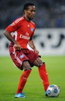 FUSSBALL, 1. BUNDESLIGA, 10. Spieltag: Hamburg, ZE ROBERTO Einzelaktion