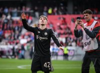 Fussball 1. Bundesliga  Saison  2025/2026  28. Spieltag SC Freiburg - FC Bayern Muenchen