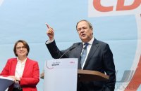 Politik, Bundestagswahl 2021 Wahlkampf CDU; Union-Kanzlerkandidat Armin Laschet