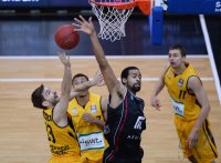Basketball 1. Bundesliga  13/14: Walter Tigers Tuebingen - Artland Dragons