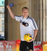 FUSSBALL EURO 2008: Deutsche Nationalmannschaft am Brandenburger Tor Berlin