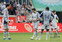 Fussball 1. Bundesliga: MSV Duisburg - FC Schalke 04, enttaeuscht.