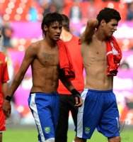 FUSSBALL Olympia 2012 Maenner: Brasilien - Weissrussland