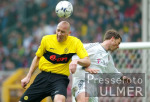 Fussball 1. Bundesliga: Dortmund - Bayern, Zweikampf