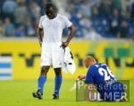 Fussball 1. Bundesliga: Schalke - Frankfurt, S04 enttaeuscht