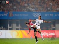 FUSSBALL  Olympia 2008   Vorrunde  Frauen   Norwegen - USA