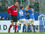 Fussball Bundesliga: Bochum - Leverkusen, Jubel und enttaeuschung