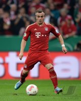 FUSSBALL DFB POKAL  Saison 2012/2013:  FC Bayern Muenchen - VfL Wolfsburg