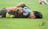 Fussball 1. Bundesliga: Werder, DIEGO verletzt
