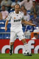 FUSSBALL CHAMPIONS LEAGUE: Madrid, ROBBEN Einzelaktion