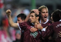 Fussball 1. Bundesliga  Saison 2010/2011:  1. FC Kaiserslautern - VfB Stuttgart