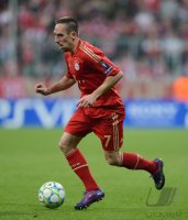 FUSSBALL INTERNATIONAL  CHL Viertelfinale 11/12: Franck Ribery (FC Bayern Muenchen)