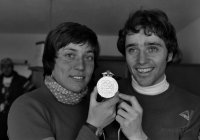 Ski Alpin Olympische Spiele Innsbruck 1976: MITTERMAIER, NEUREUTHER (GER)